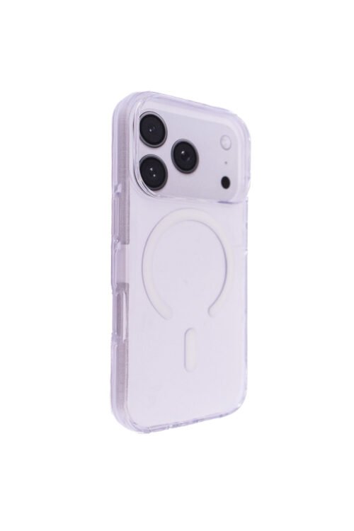 Funda Híbrida Crystal Clear con MagSafe – iPhone 17 pro