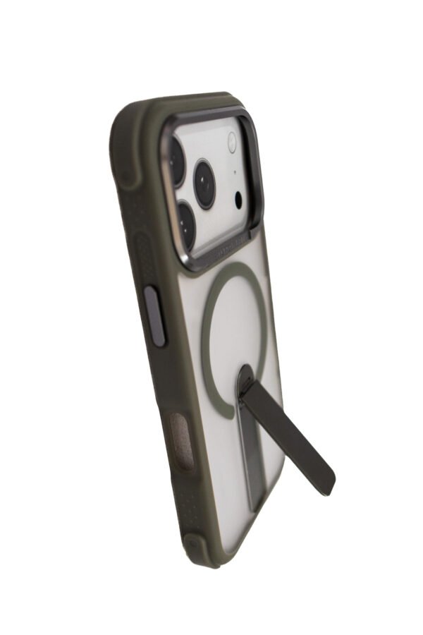 Funda Acrílica MagSafe Armor con Soporte – iPhone 17 pro